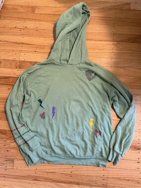 Lauren Moshi Sage Green Hoodie